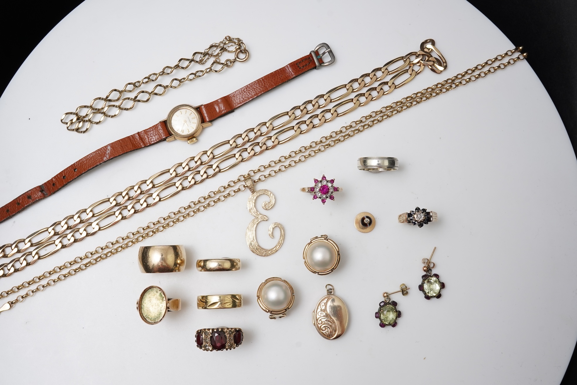 A collection of jewels